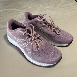 Asics Pink Athletic Shoes Sleek Modern Design